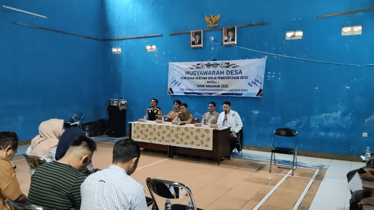 Yudi Nurjaman: Semoga RKPDes 2026 Bisa Direalisasikan Sesuai Aspirasi Warga